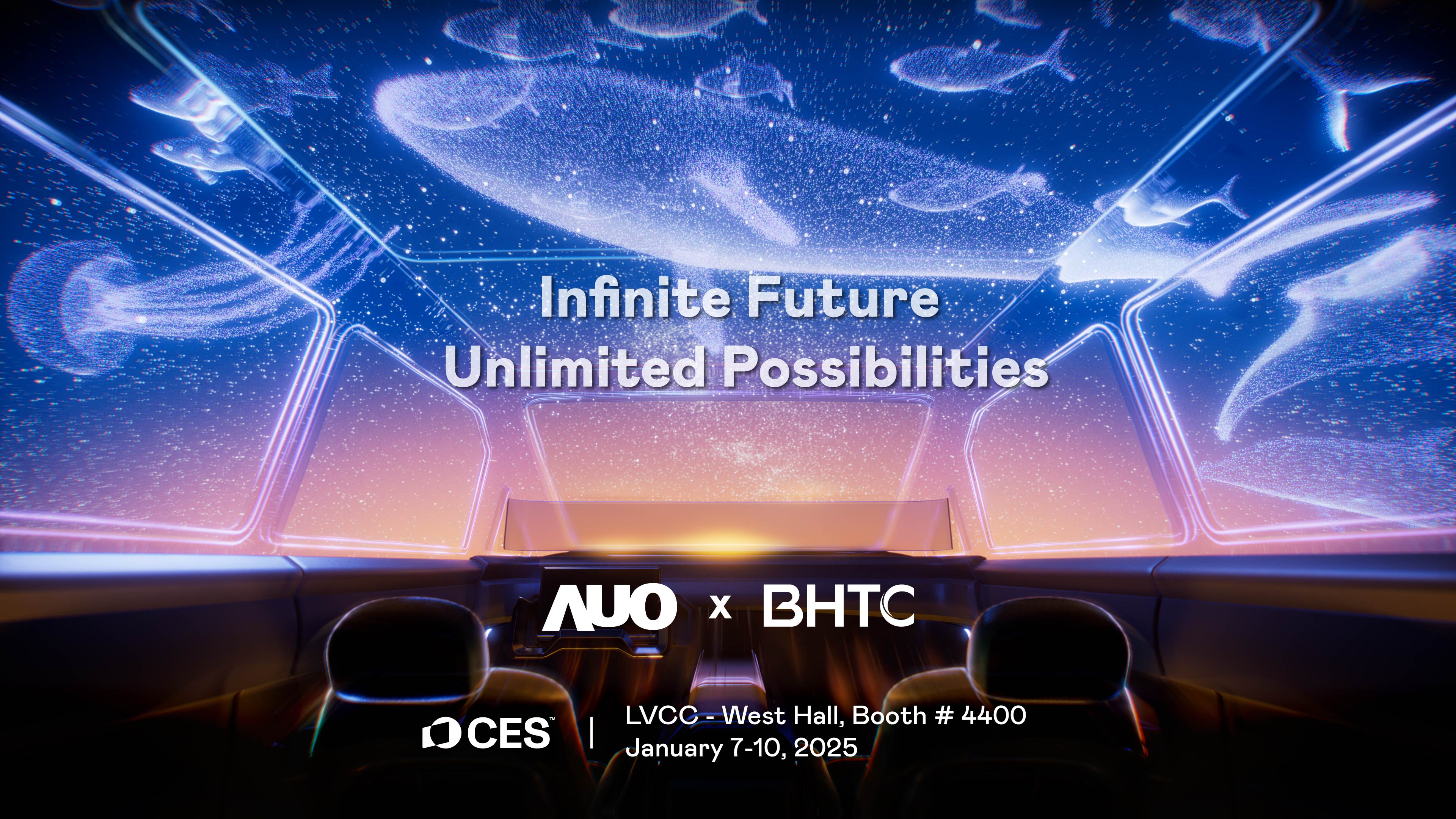 DB彩票
以Infinite Future, Unlimited Possibilies为主题，联合BHTC于CES 2025扩大规模展出